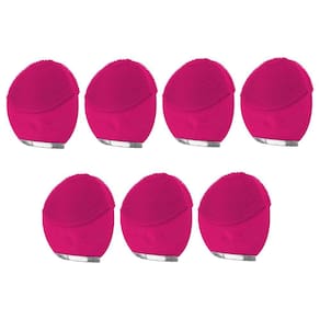 Esponja Massagem Facial Kit 7 Unidades Massageadora Limpeza Rosto Cabo USB Eletrica Eficiente