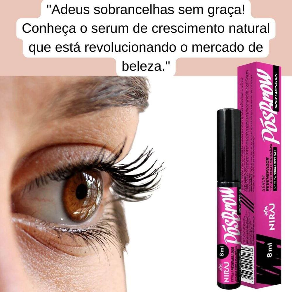 Serum Para Sobrancelhas Regenerador Pos Brow 8ml Niraj