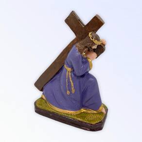 Imagem Nosso Sr Dos Passos Escultura Resina 14 cm