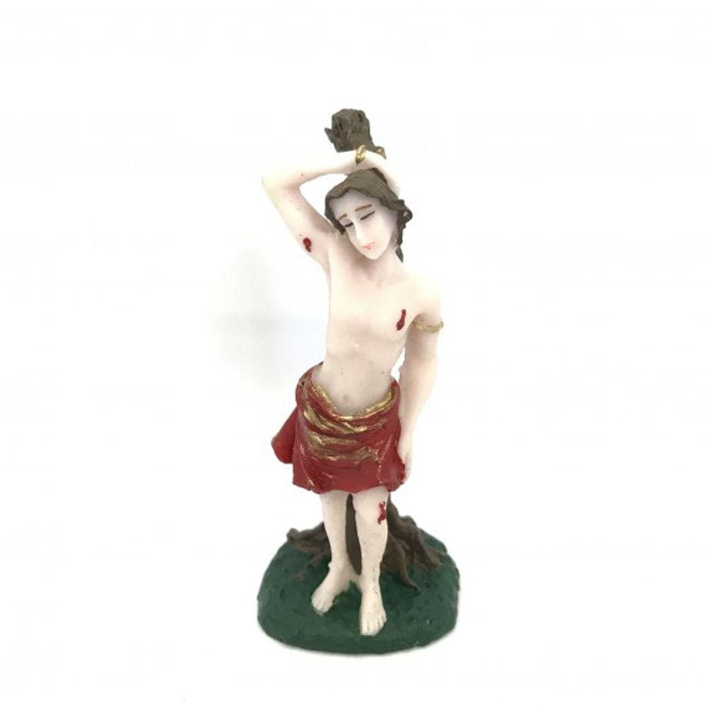 Imagem São Sebastião Escultura Resina 07 cm