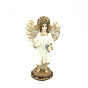 Imagem São Rafael Arcanjo Escultura Resina 07 cm