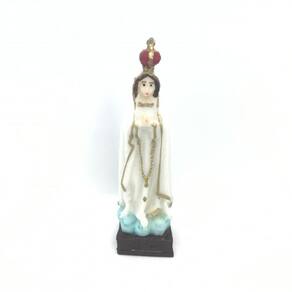 Imagem Nossa Sra De Fátima Escultura Resina 07 cm