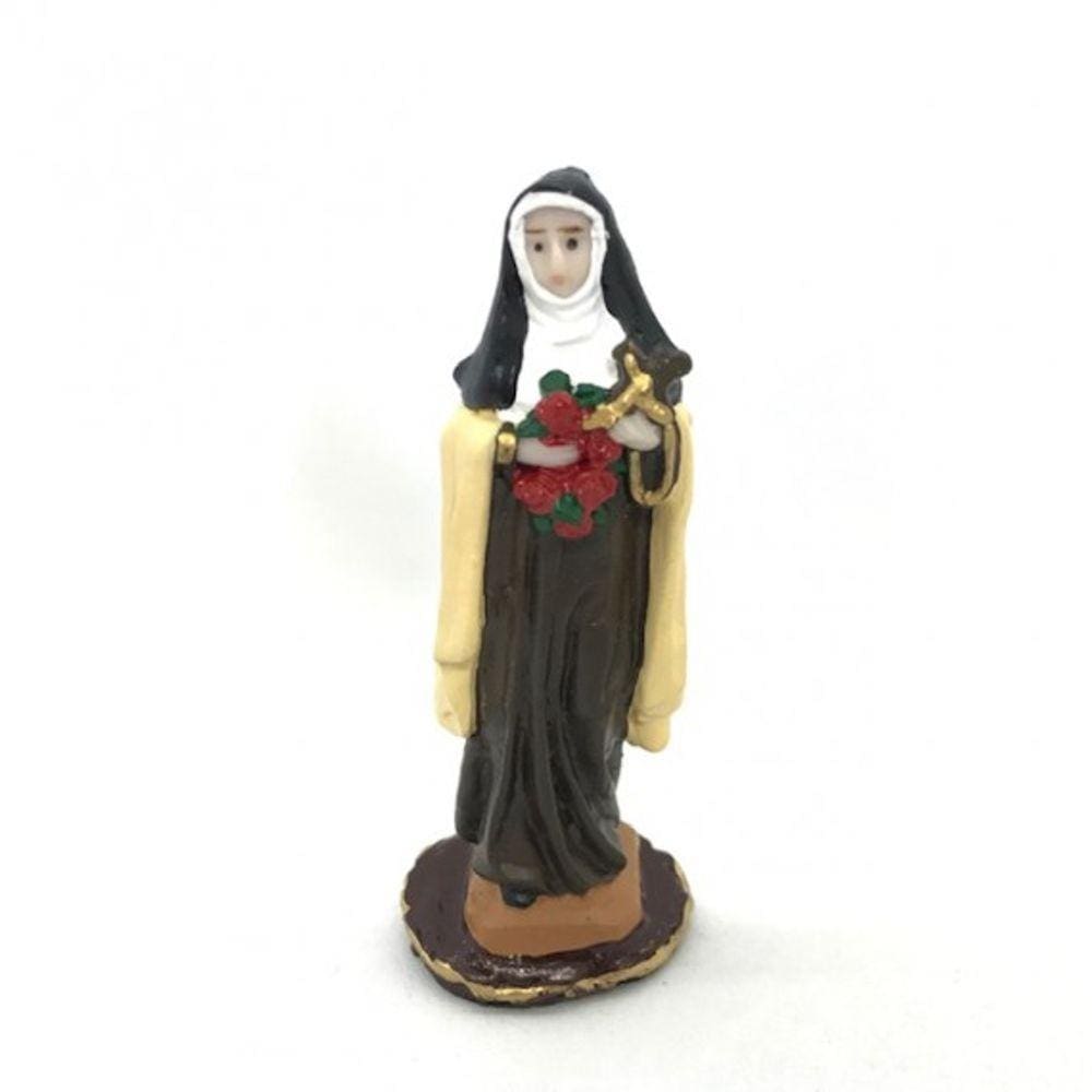 Imagem Santa Tereza Escultura Resina 07 cm
