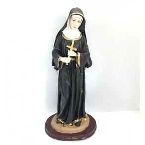 Imagem Santa Rita Escultura Resina Estátua 29 cm