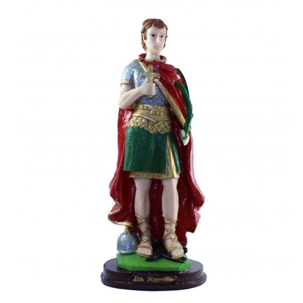 Imagem Santo Expedito Escultura Resina Estátua 28 cm