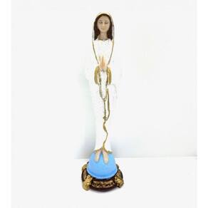 Imagem Nossa Sra Do Silêncio Escultura Resina 30 cm