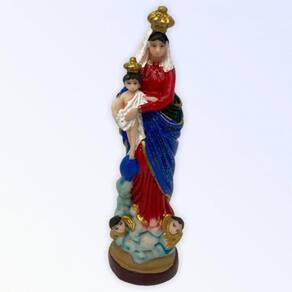 Imagem Nossa Sra da Glória Escultura Resina 14cm