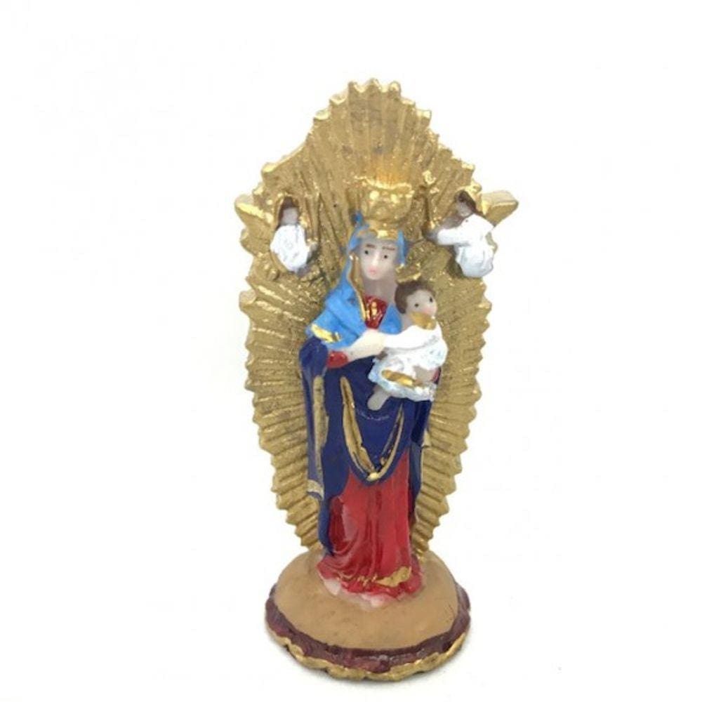 Imagem Nossa Senhora do Socorro Escultura Resina 07 cm
