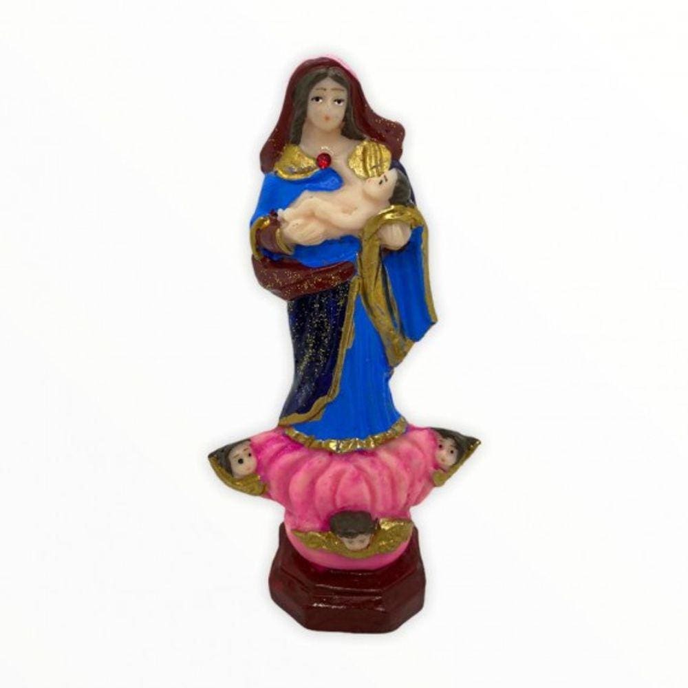 Imagem Nossa Sra da Abadia Escultura Resina 13 cm