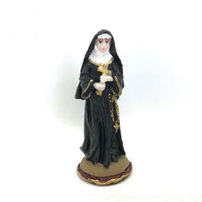 Imagem Santa Rita Escultura Resina Estátua 07 cm