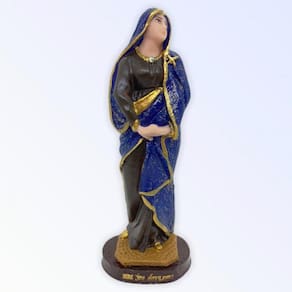 Imagem Nossa Sra Das Dores Escultura Resina 16 cm