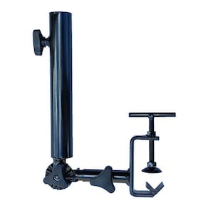 Suporte De Guarda Sol Batelão E Borda De Barco - Preto