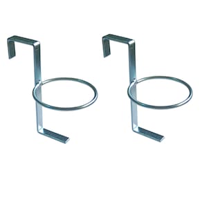 Porta Copo Borda De Barco Galvanizado 2 Peças