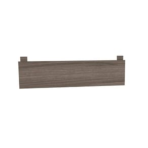 Complemento Superior/inferior do Painel para TV 55 Polegadas 140x30cm Pe40 Walnut