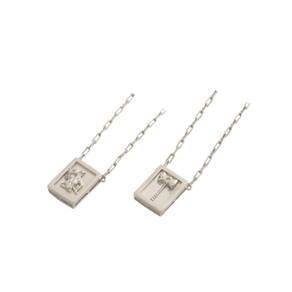 Escapulário Caixa Orixá Xangô Banhado À Rhodium