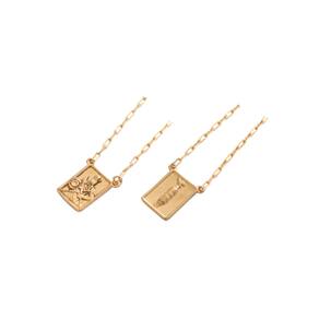 Escapulário Placa Orixá Oxaguian Banhado À Ouro 18K