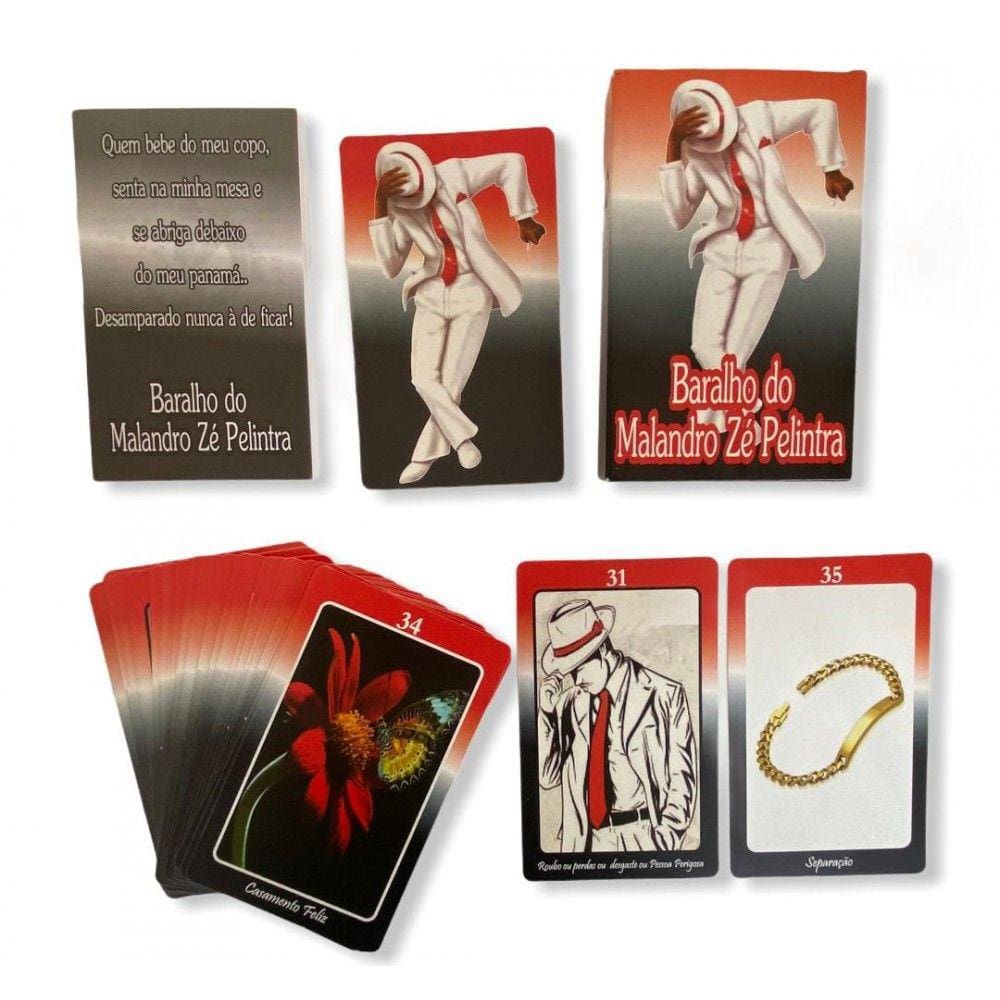 Tarot Zé Pelintra  36 Cartas e Manual