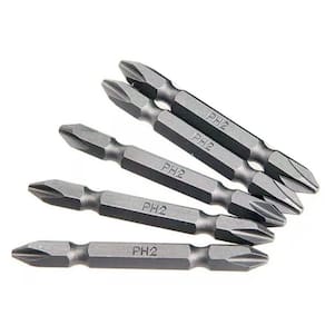 Bits Phillips Magnético Duplo Médio 65 MM 5 Unidades MAKITA