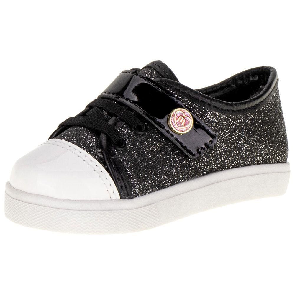 Tênis Infantil Baby Molekinha - 2118575 - 25 - Preto