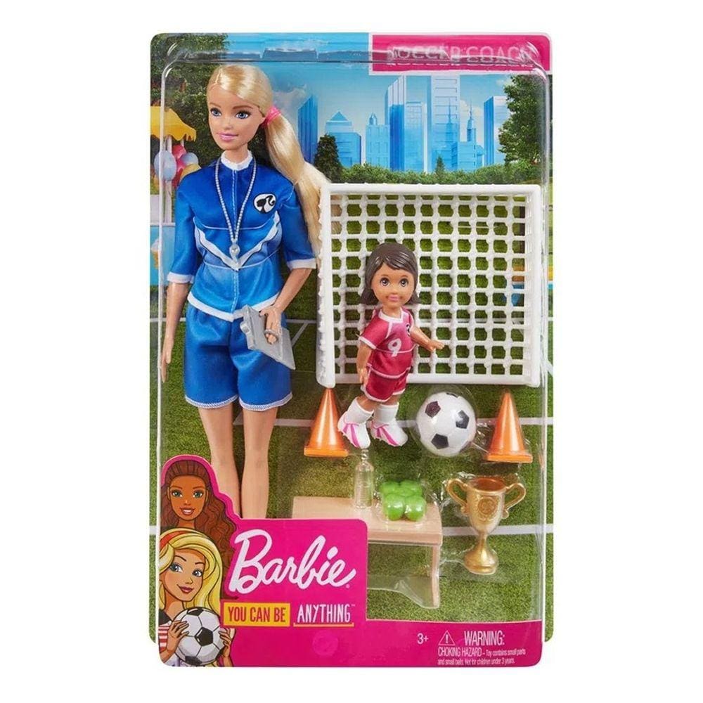 Barbie - Dreamhouse adventures - futebol da Chalsea com cachorrinhos -  Mattel