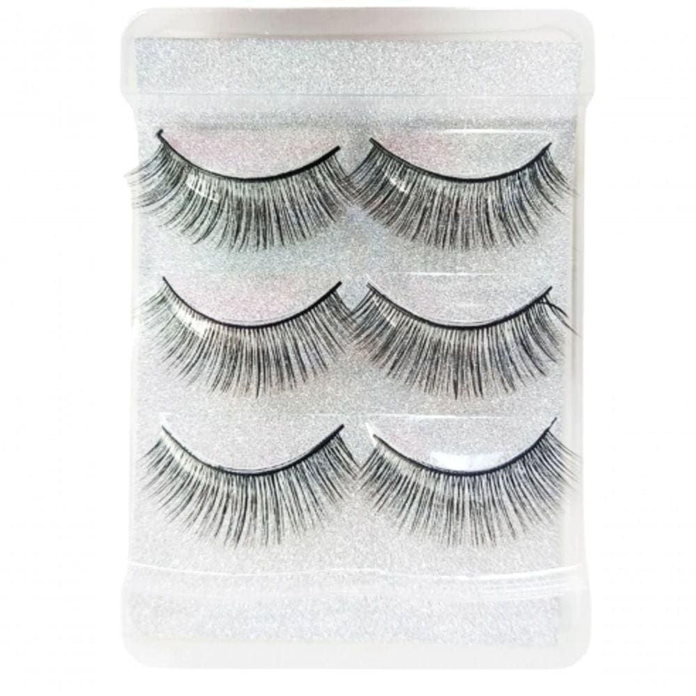Sabrina Sato Kit Com 3 Pares De Cílios Postiços 5D Ss2139