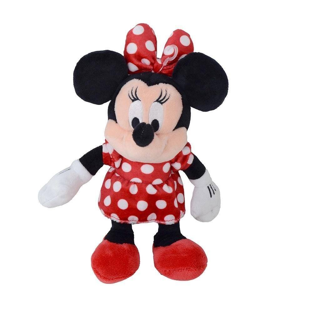 Pelucia 18 cm disney minnie mouse saia de bolinhas dtc