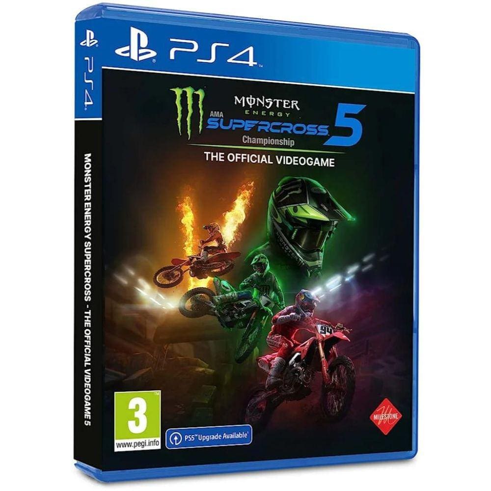 Jogo Monster Energy 5 The Oficial Videogame Ps4