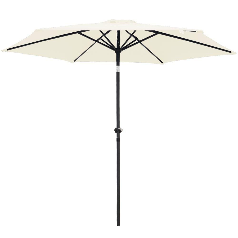 Ombrelone Central Articulado de Alumínio 2,70 metros com Manivela Importway IWOBCA-270