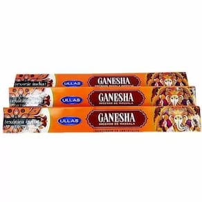 Incenso Massala Ganesha Atrativo Da Prosperidade Kit 3 Unidades
