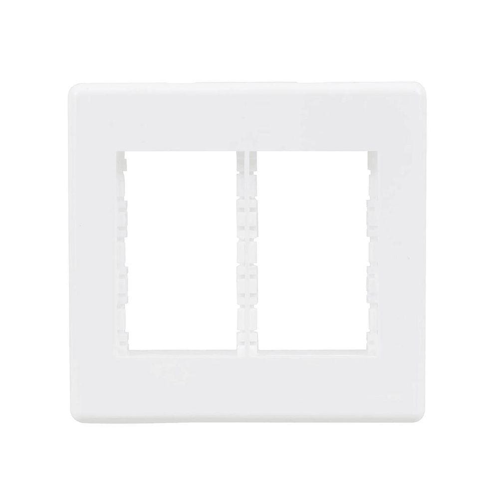 Placa 4X4 Com Suporte Para 6 Módulos - Stella - Steck