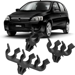 Kit Grampos Presilhas Suporte Organizador Para Cabo De Velas Corsa Hatch Joy Maxx Premium