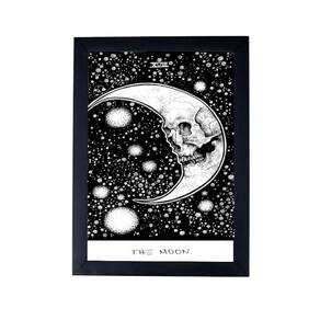 Lindo Quadro decorativo bruxaria carta tarot lua P8482