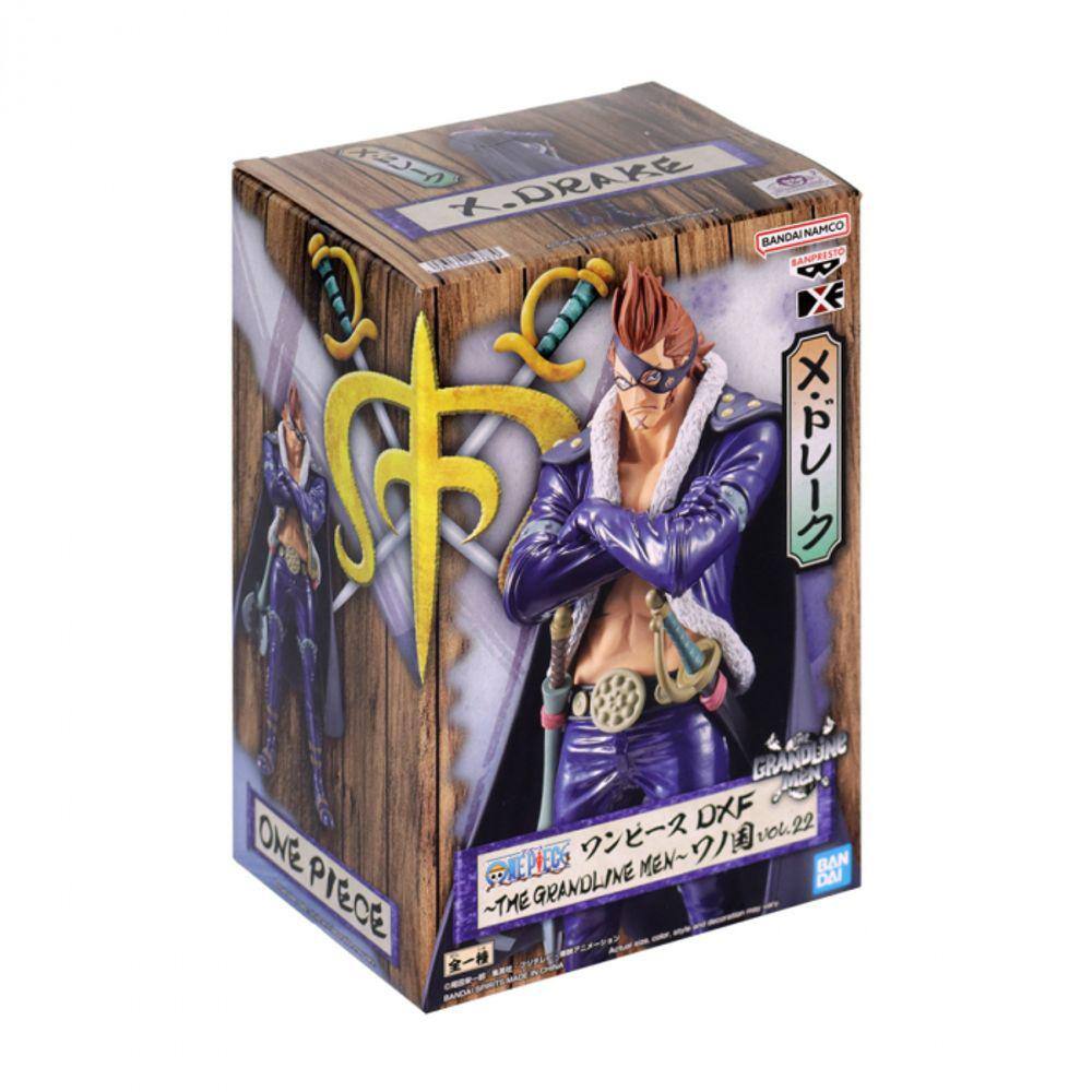 Action Figure One Piece - X Drake - Dxf-The | Casas Bahia