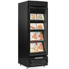 Conservador Vertical com Porta de Vidro GFA57LBPR Gelopar
