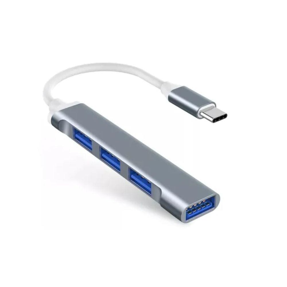 Adaptador Hub Usb C 4 Em 1 Multifuncional Para Macboook