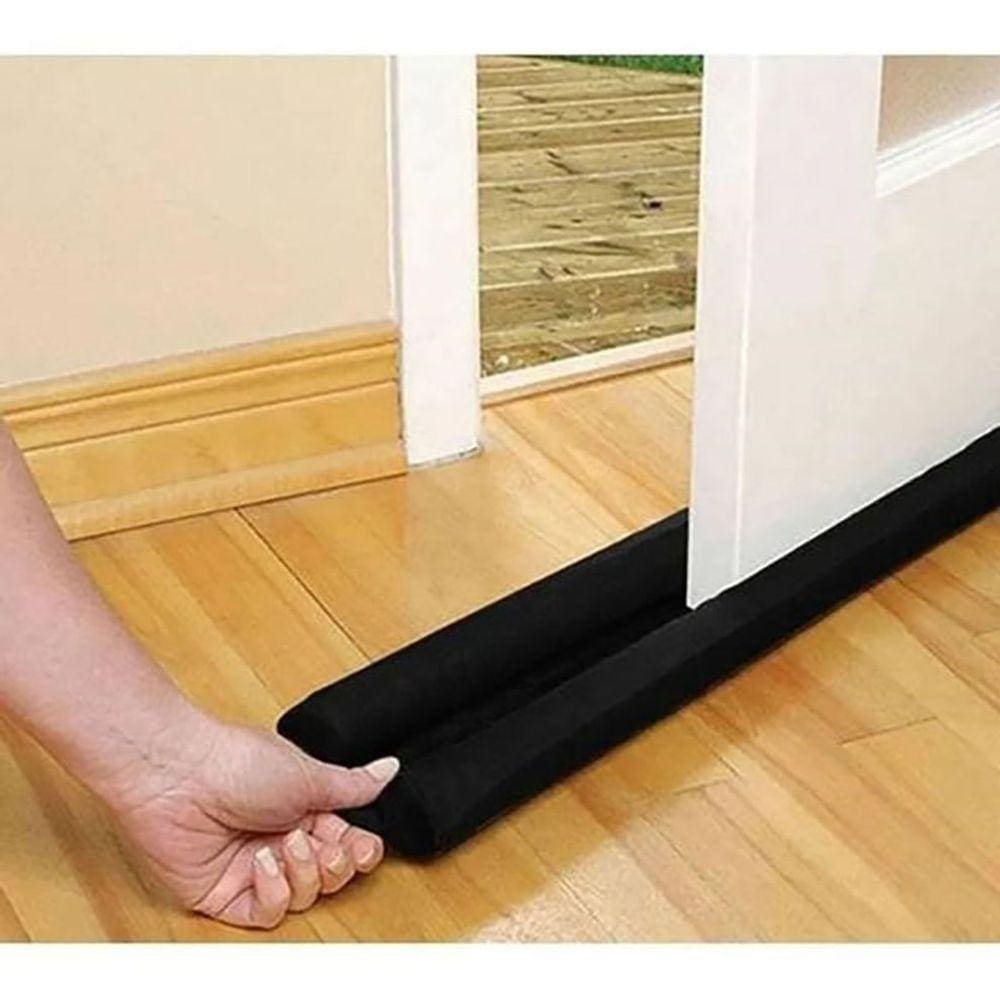 Kit 2 Veda Porta Vedação Contra Inseto Ajustável Impermeável