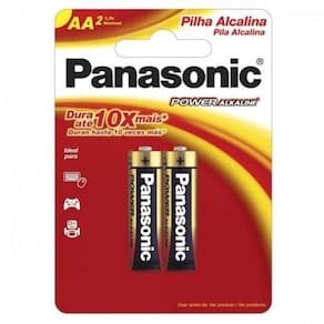 Pilha Alcalina AA Blister com 2 LR6XAB/2B192