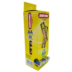 Pilha Comum AA Tubo C/48 10862