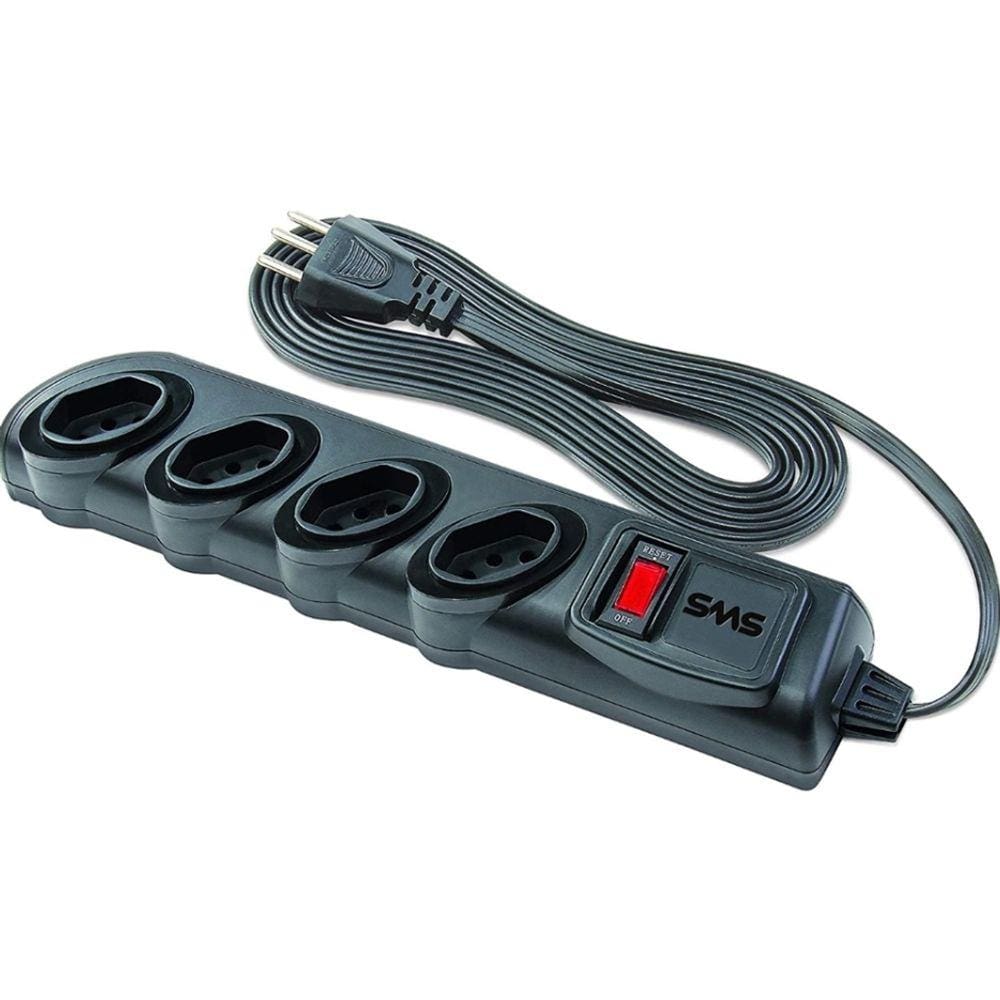 Filtro de Linha SMS Bivolt 4 Tomadas 3 M - 62329