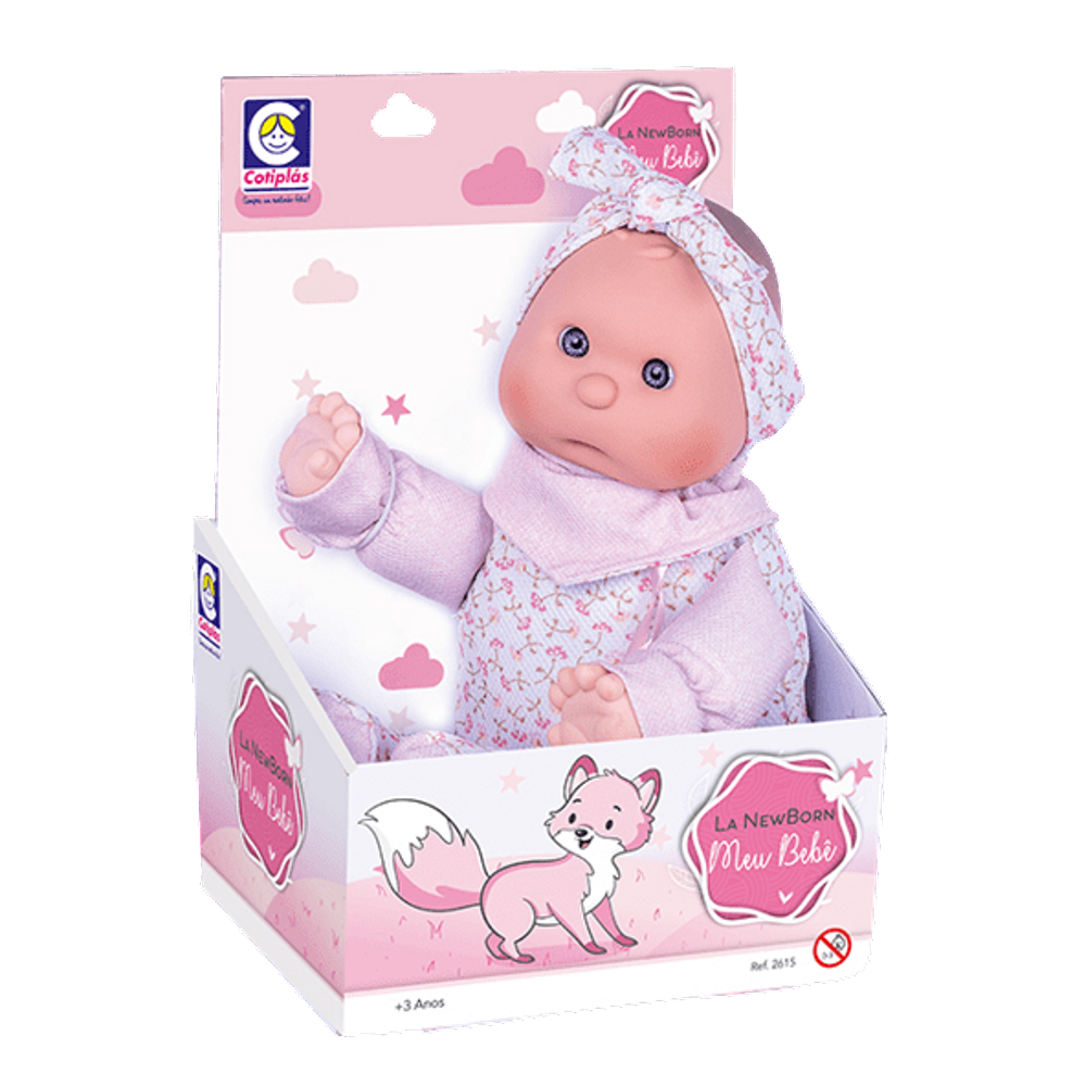 Boneca - La New Born Meu Bebe - 2615 COTIPLAS