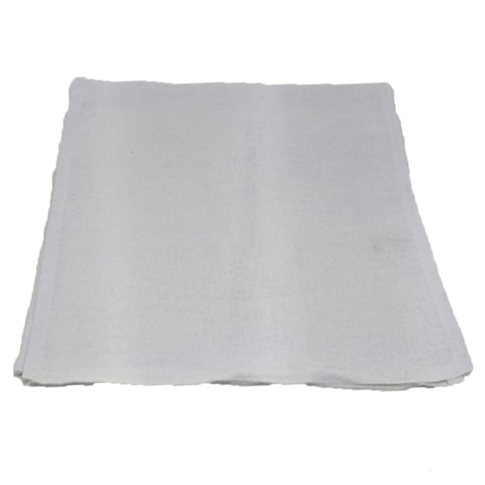 Kit 10 Pano de Prato Pé de Galinha Textil H. Carvalho Branco 41cm x 66cm