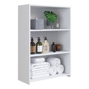 Gabinete Banheiro 63cm com Prateleiras Multimóveis CR10099
