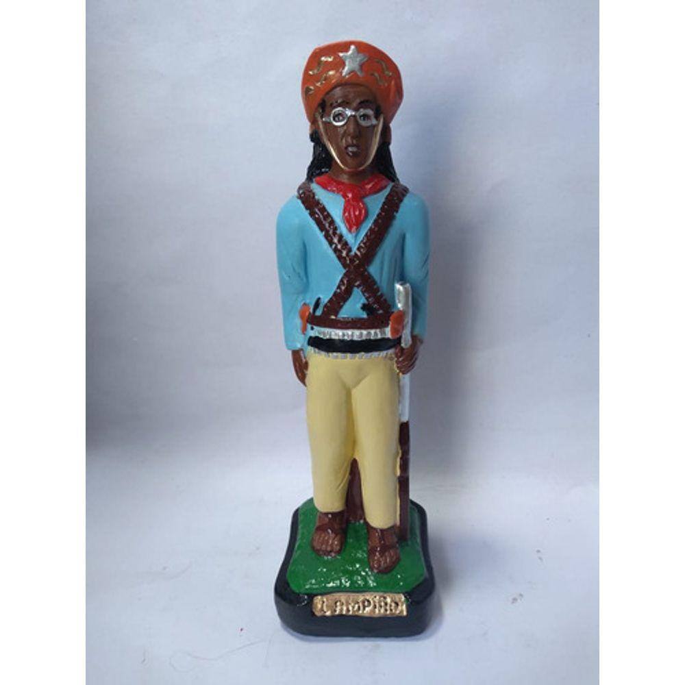 Imagem Baiano Lampiao Escultura Gesso Estatua 20 Cm