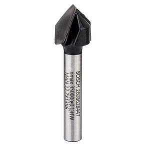 Fresa Em V Corte 90º 9.5Mm 12.4X Haste 6Mm Bosch