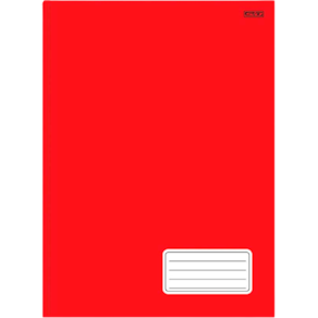 Caderno Brochurão 96 Folhas São Domingos Vermelho