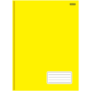 Caderno Brochurão 48 Folhas São Domingos Amarelo