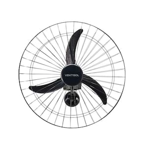 Ventilador Parede 60cm New Premium Preto Ventisol