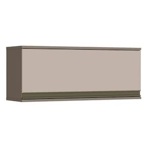 Armário De Geladeira P/ Cozinha Connect 80 1 Porta Basculante Duna/cristal - Henn