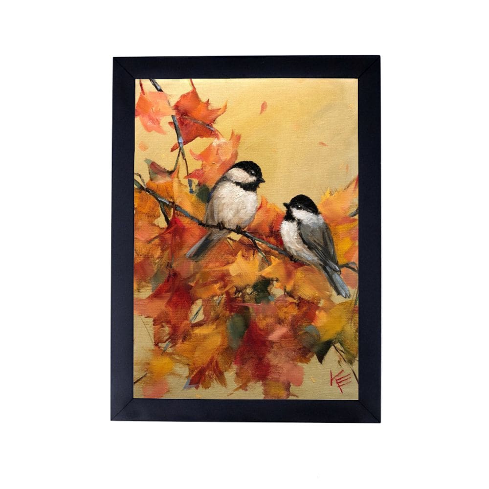 Lindo Quadro decorativo pássaros P8405