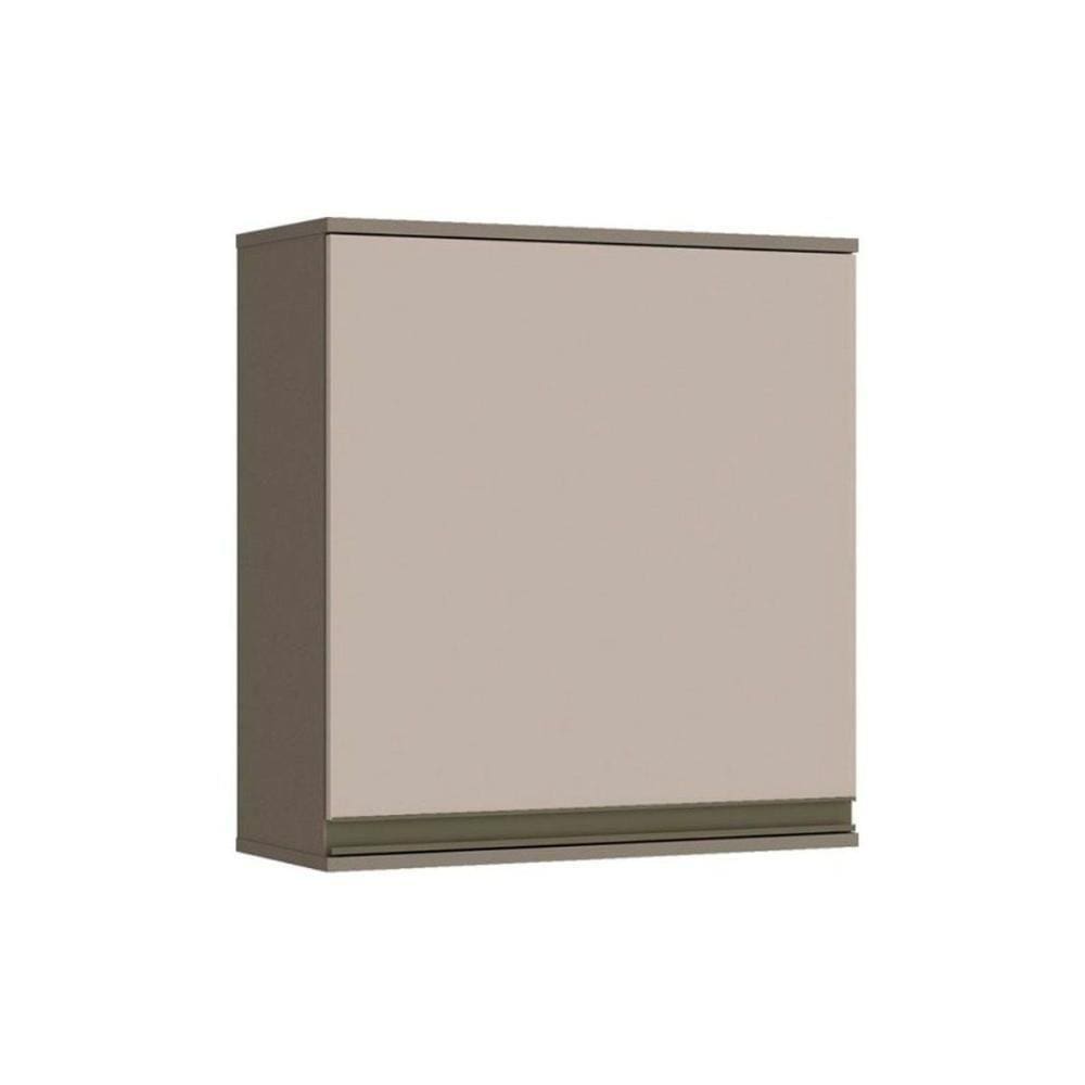 Armário Aéreo P/ Cozinha Connect C/ 1 Porta 60cm Duna/cristal - Henn